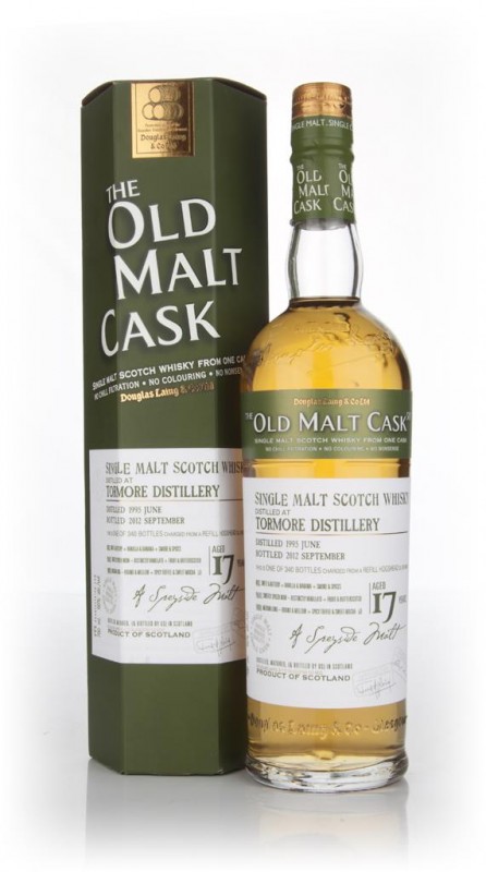 Tormore 17 Year Old 1995 Cask 9036 Old Malt Cask Douglas Laing