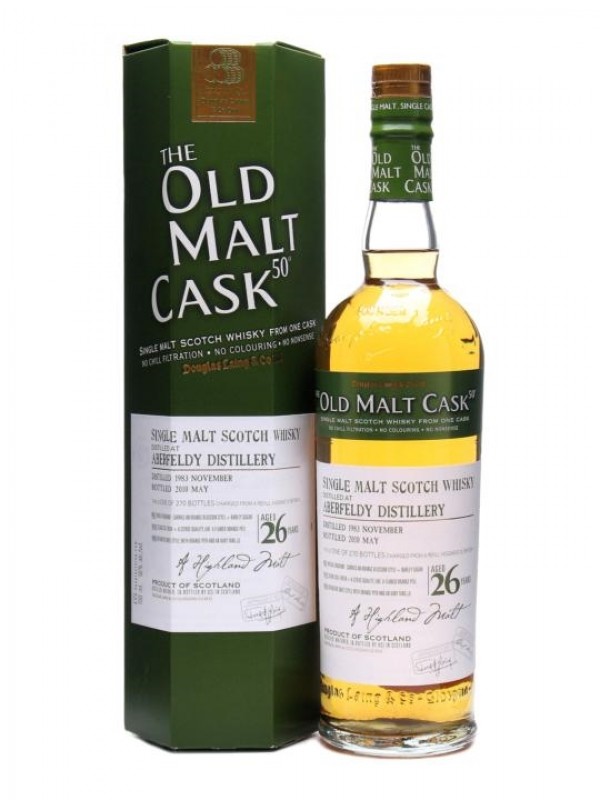 Aberfeldy 1983 26 Year Old Old Malt Cask #6214 Douglas Laing