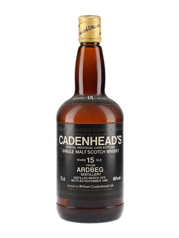Ardbeg 1975 15 Year Old Cadenhead's