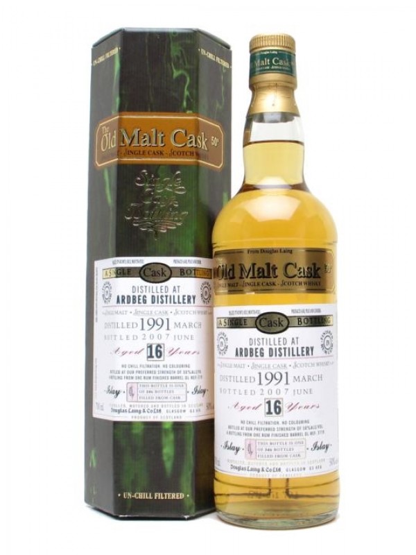 Ardbeg 1991 16 Year Old Rum Cask #3719 Douglas Laing Old Malt Cask