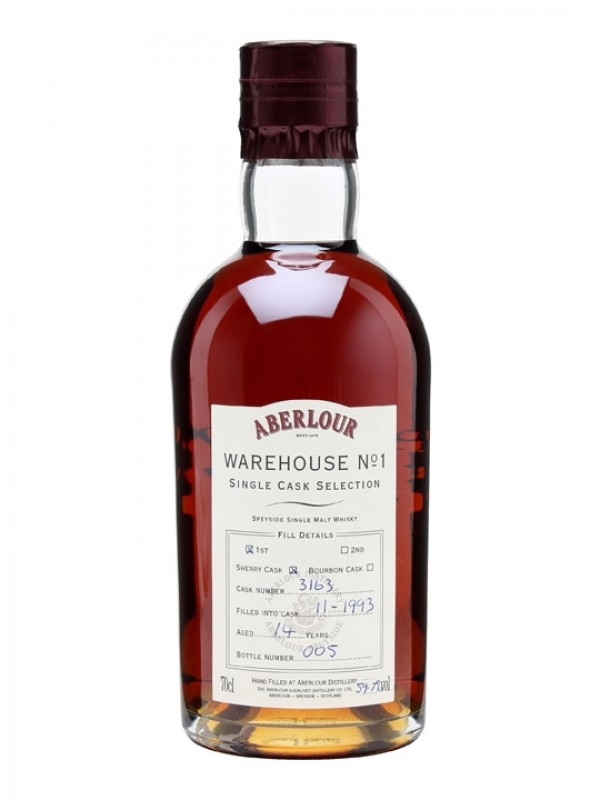 Aberlour 1993 14 Year Old Sherry Cask #3163