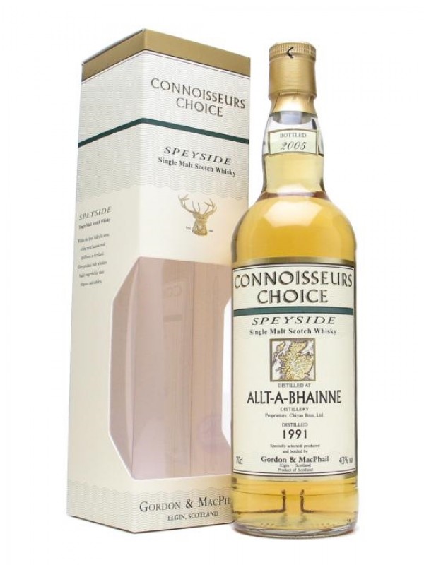 Allt A Bhainne 1991 Connoisseurs Choice Gordon & Macphail