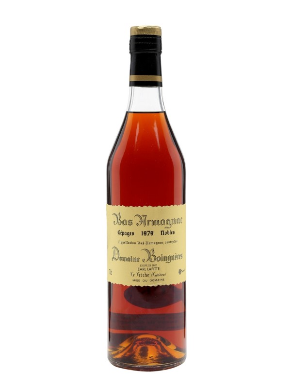 Domaine Boingneres 1979 Bas Armagnac / Cepages Nobles