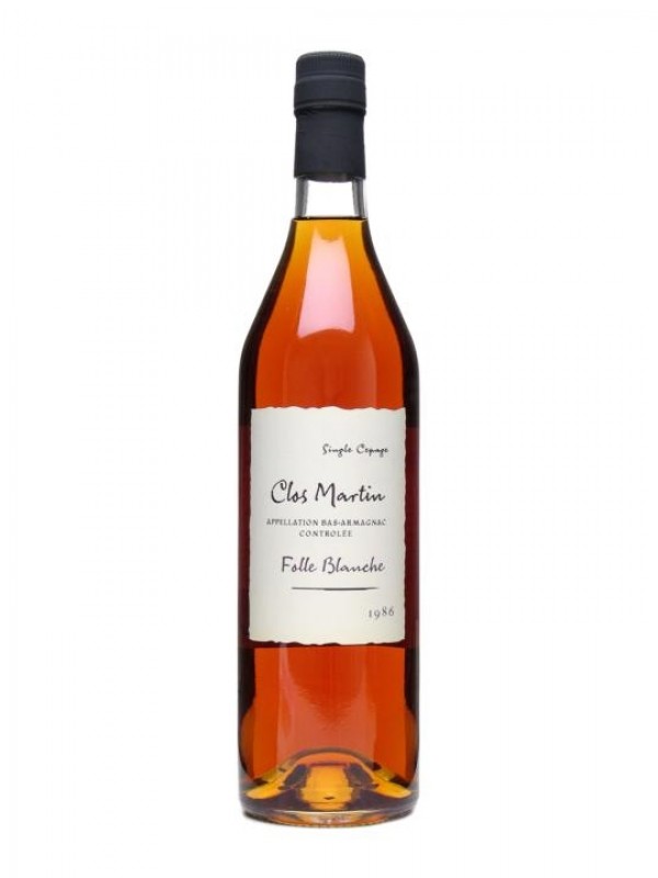 Clos Martin 1987 Folle Blanche Bas Armagnac