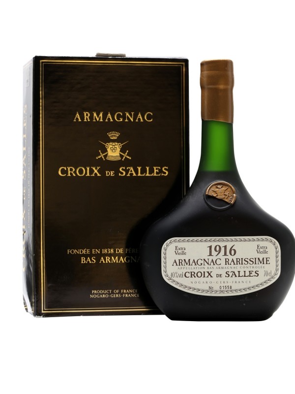 Croix de Salles 1916 Armagnac Bottled 1993