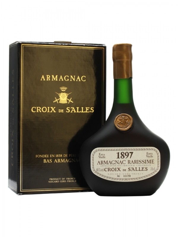 Croix de Salles 1897 Armagnac Bottled 1993