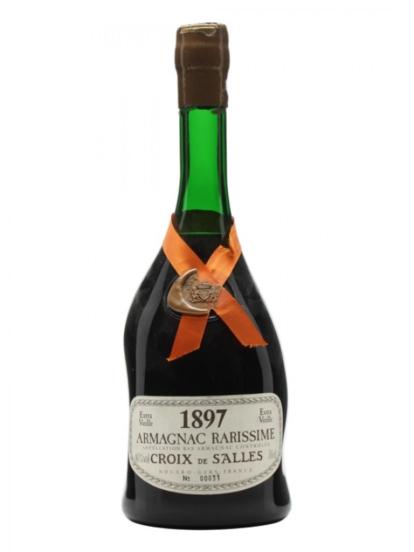 Croix de Salles 1897 Armagnac Bottled 1985