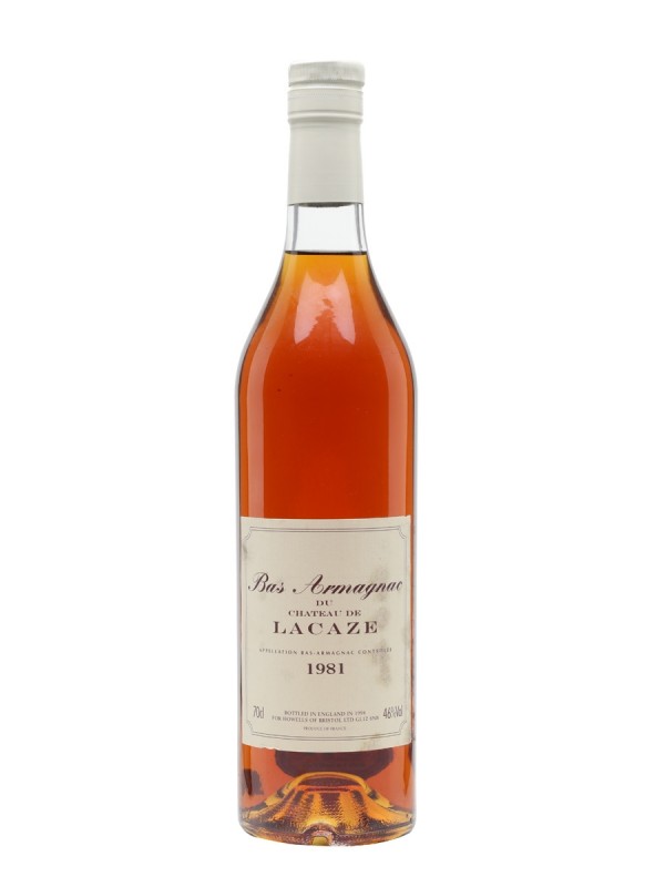 Chateau de Lacaze Bas 1981 Armagnac Bottled 1998