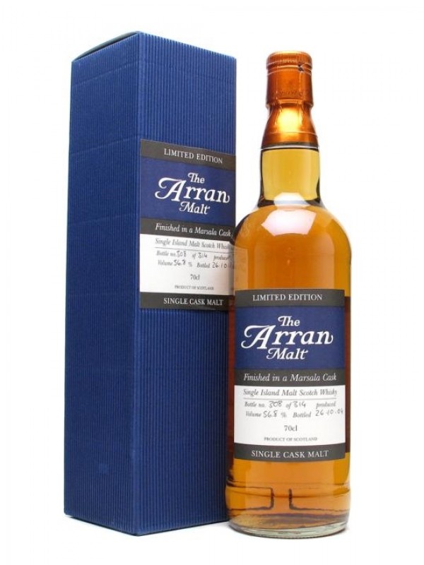 Arran Marsala Cask Finish Bottled 2004