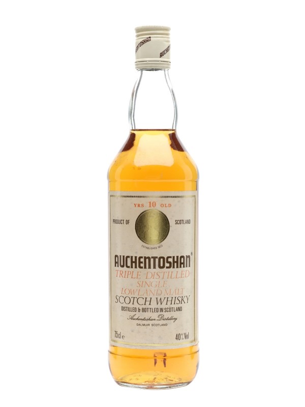 Auchentoshan 10 Year Old Bottled 1980s