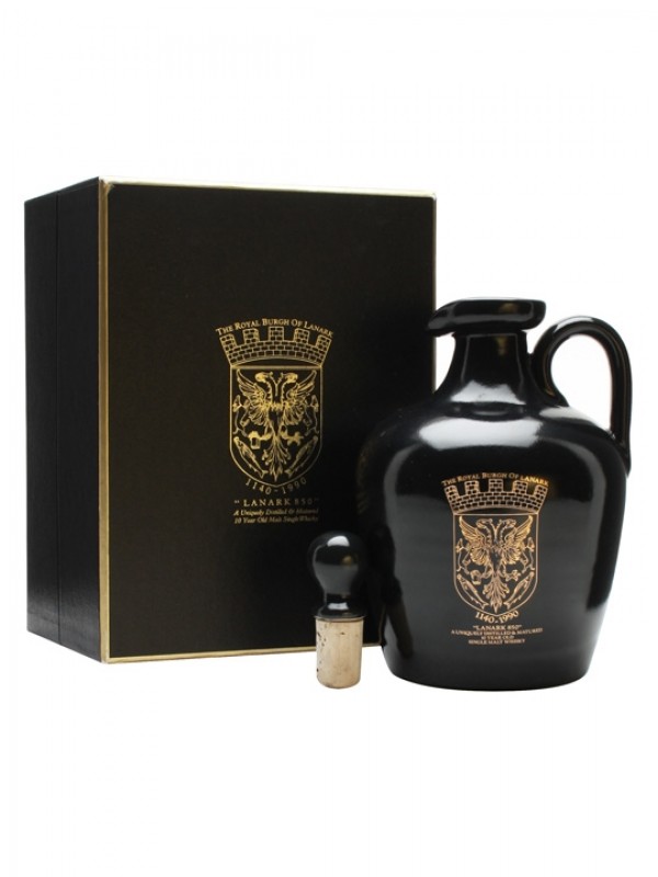 Auchentoshan Black Ceramic 10 Year Old 850th Anniversary