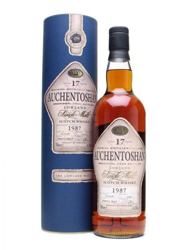 Auchentoshan 1987 17 Year Old Sherry