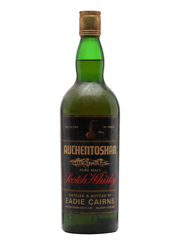 Auchentoshan Pure Malt Black Label 1970's