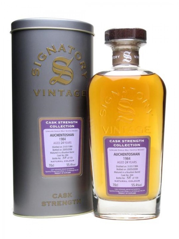 Auchentoshan 1984 24 Year Old Signatory Cask Strength Collection