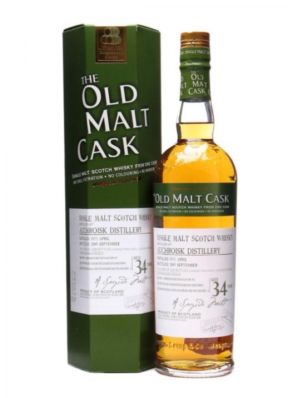 Auchroisk 1975 34 Year Old Old Malt Cask #5522 Douglas Laing