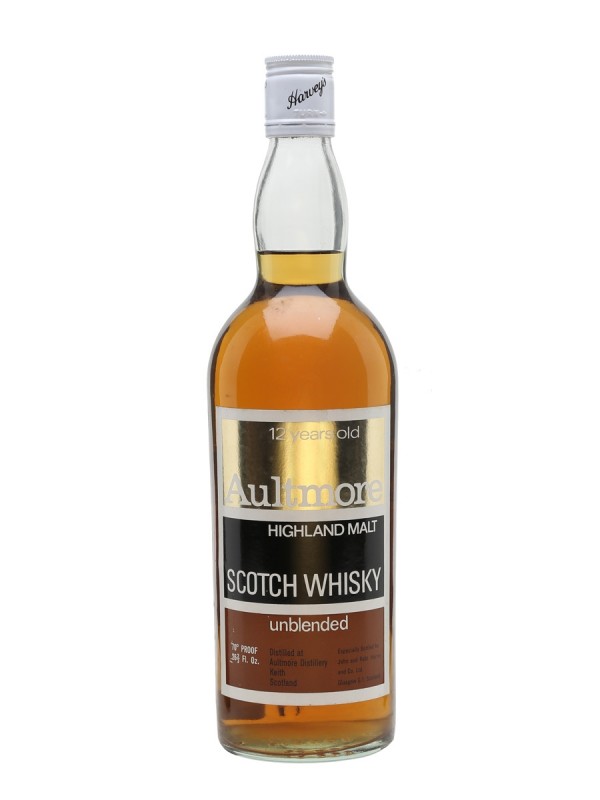 Aultmore 12 Year Old Bottled 1970s