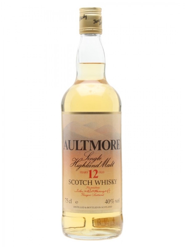 Aultmore 12 Year Old Bottled 1980's 75cl