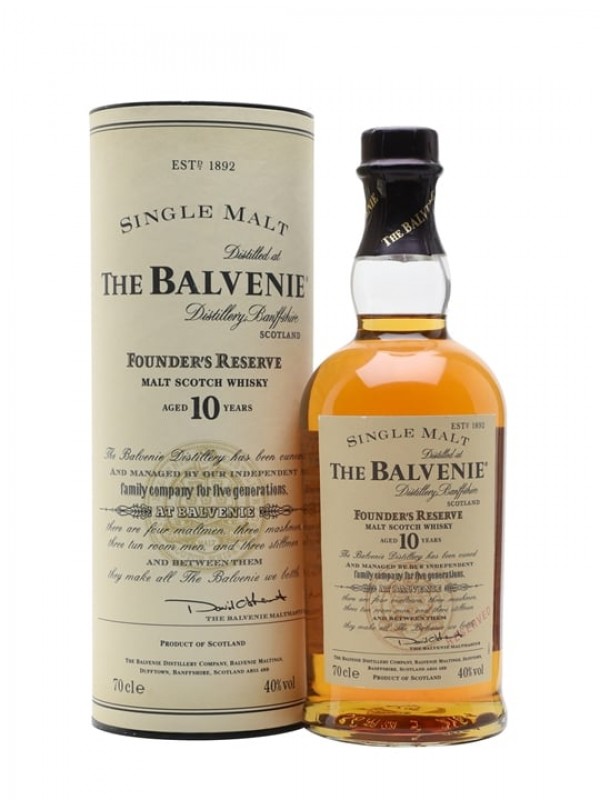 Balvenie 10 Year Old / Founder's Reserve / Bottled 2000s