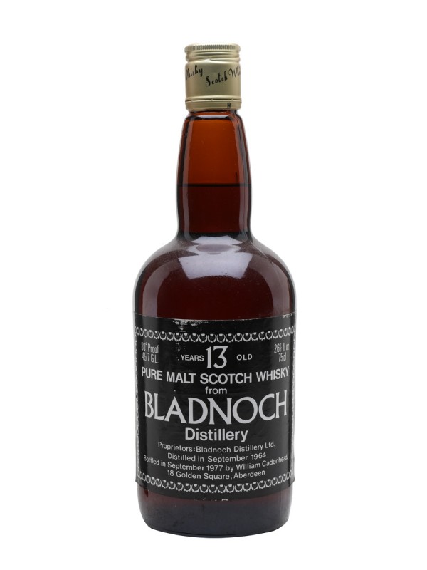 Bladnoch 1964 13 Year Old Cadenhead's 