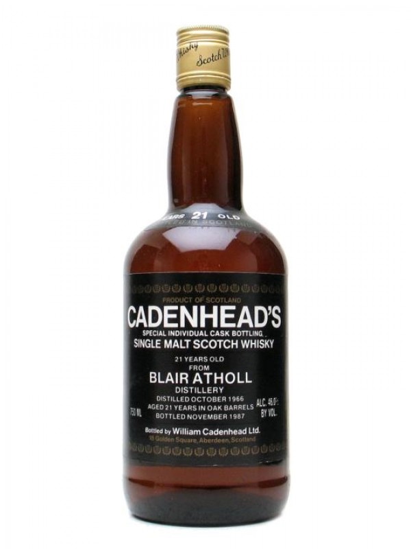 Blair Athol 1966 21 Year Old Cadenhead's