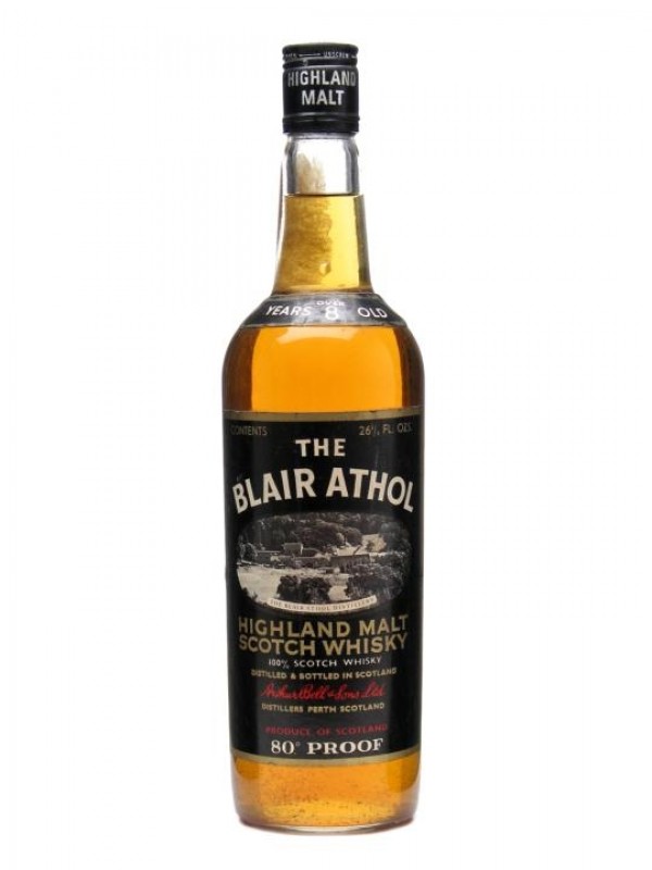 Blair Athol 8 Year Old Bottled 1970s 75cl