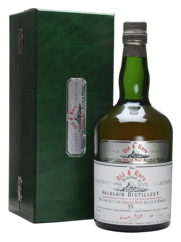 Balblair 1966 35 Year Old Bottled 2002 Douglas Laing Platinum Selection