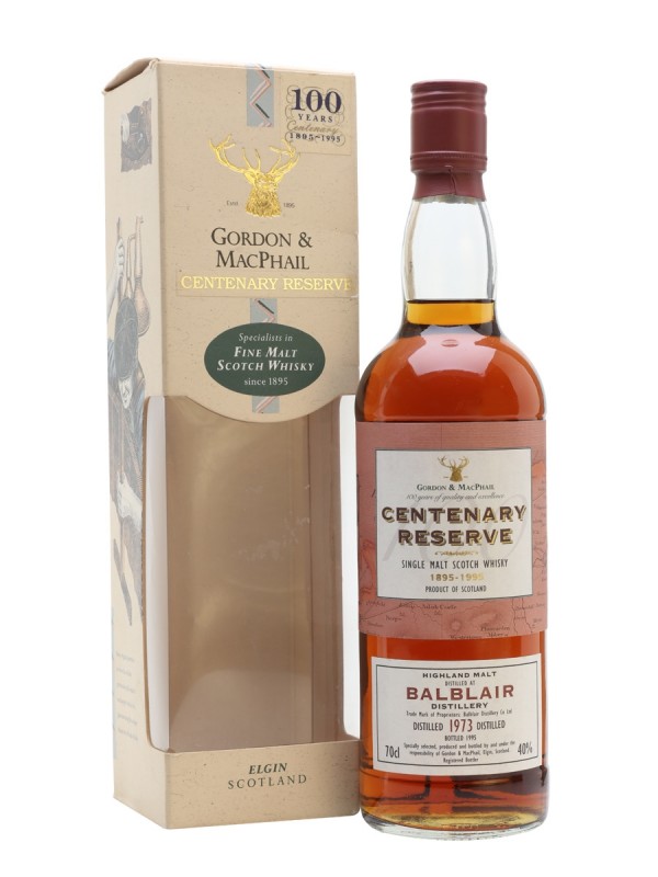 Balblair 1973 Centenary Reserve Gordon & Macphail
