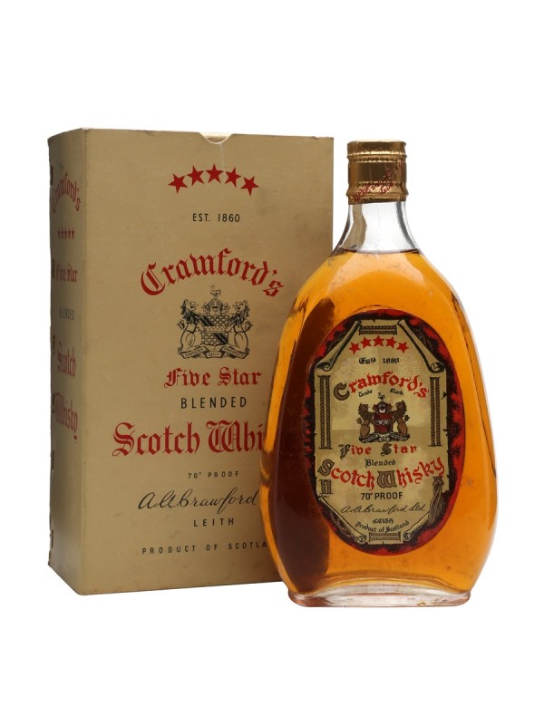 Crawford's 5 Bottled 1960s Spring Cap