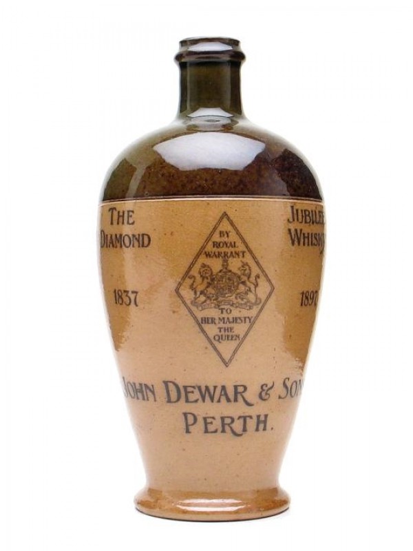 Dewar's Diamond Jubliee Decanter Empty