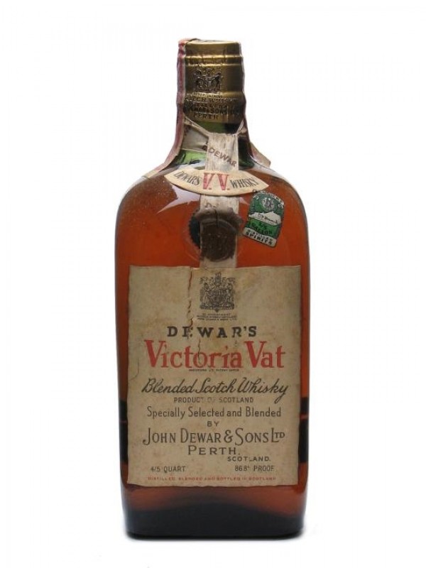 Dewar's Victoria Vat Bottled 1940s