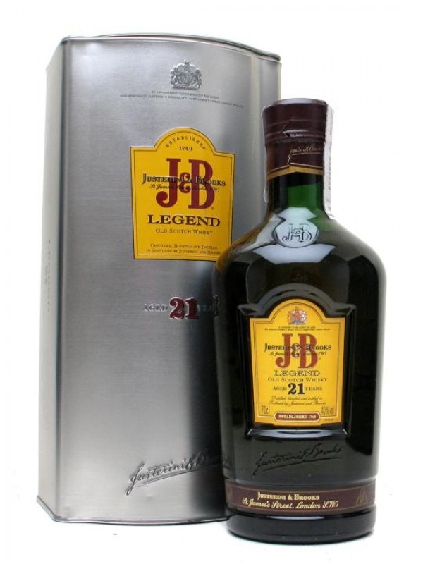 J & B 21 Year Old Legend