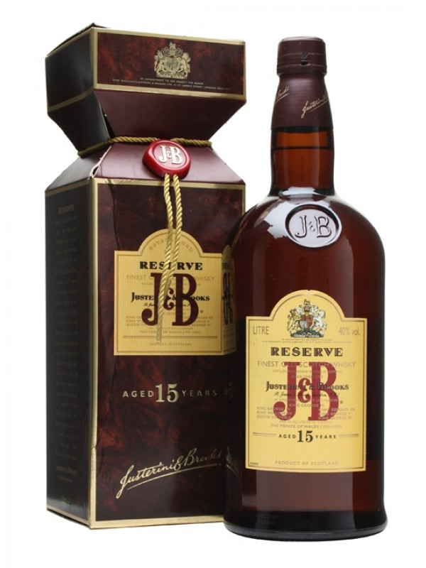 J & B 15 Year Old Reserve 1L