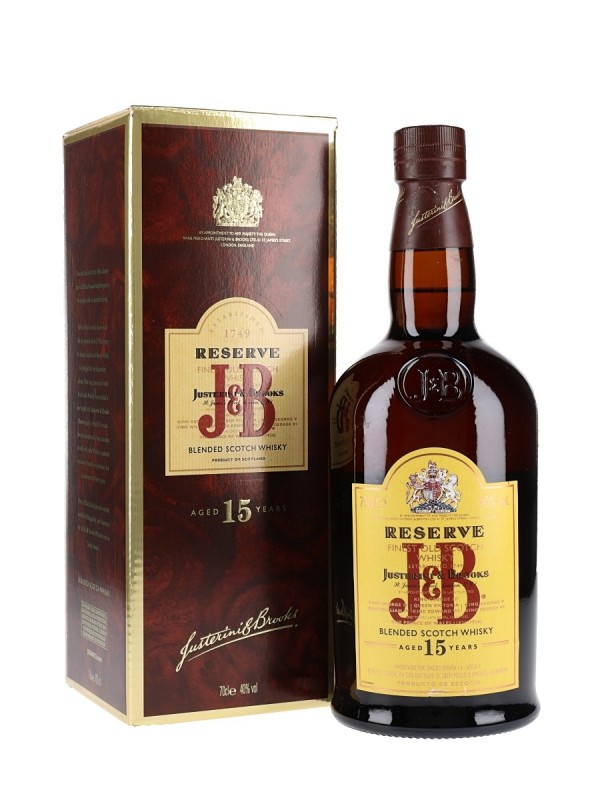 J & B 15 Year Old Reserve