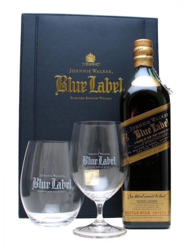 Johnnie Walker Blue Label Gift Pack 2 Glasses