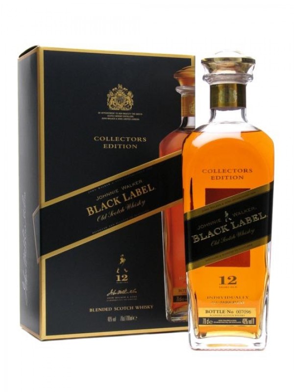 Johnnie Walker Black Label 12 Year Old Collector's Edition
