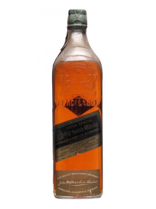 Johnnie Walker Black Label Bottled 1947