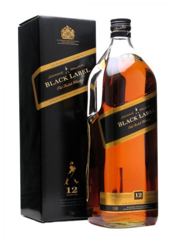 Johnnie Walker Black Label 2 Litre Bottle