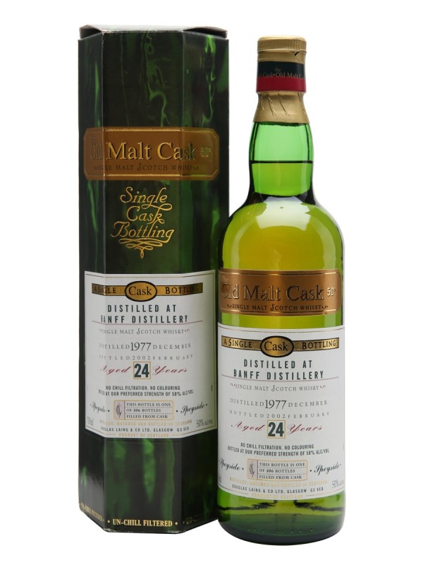 Banff 1977 24 Year Old Douglas Laing Old Malt Cask