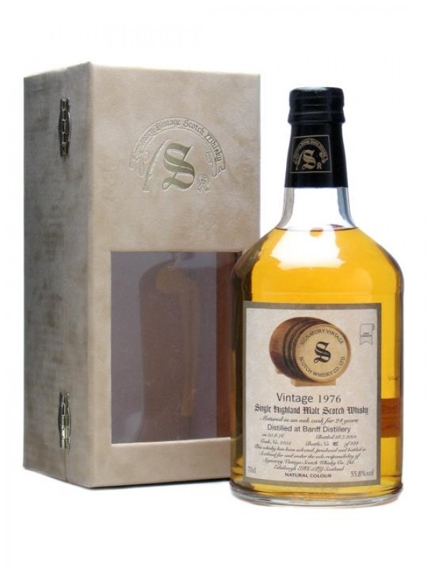 Banff 1976 24 Year Old Bottled 2001 Signatory