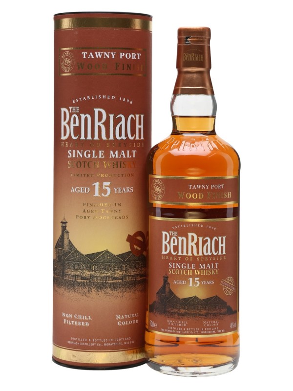 Benriach 15 Year Old Tawny Port Wood Finish