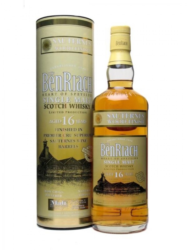 Benriach 16 Year Old Sauternes Finish