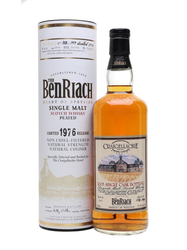 Benriach 1976 28 Year Old Craigellachie Hotel