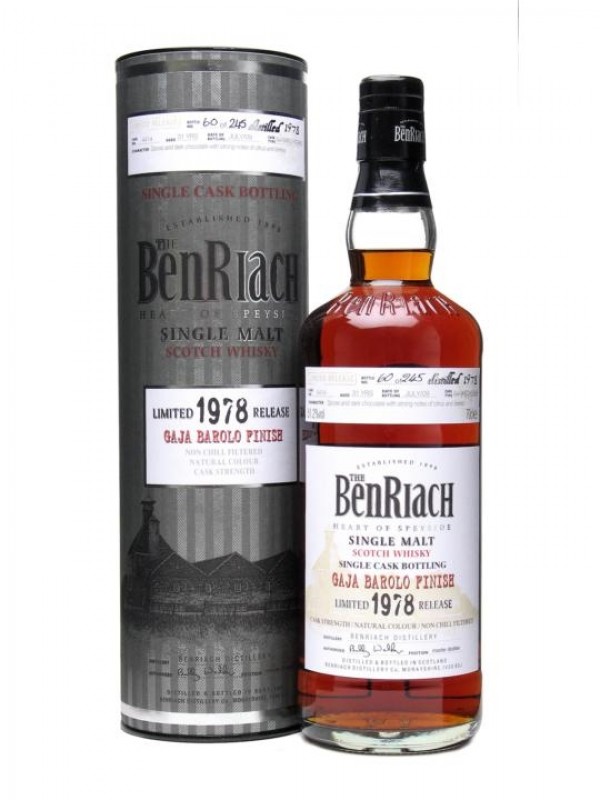 Benriach 1978 31 Year Old Barolo Finish