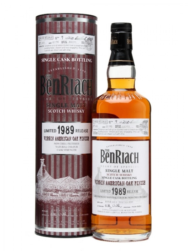 Benriach 1989 22 Year Old Virgin Oak Finish
