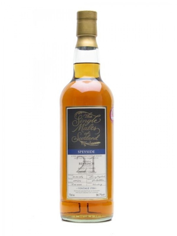 Benriach 1984 21 Year Old Sherry Cask Single Malts of Scotland