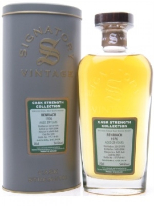 Benriach 1976 29 Year Old Sherry Cask Signatory