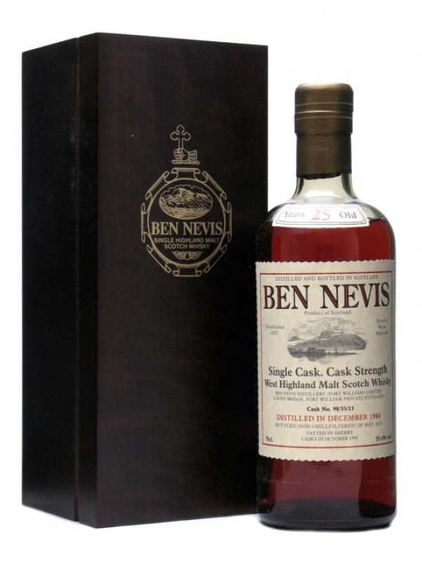 Ben Nevis 1984 25 Year Old Double Matured Cask 98/35/13
