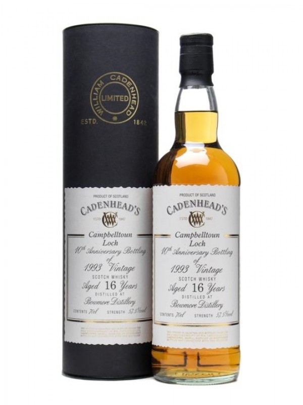 Bowmore 1993 16 Year Old Campbelltoun Loch 10th Anniversary