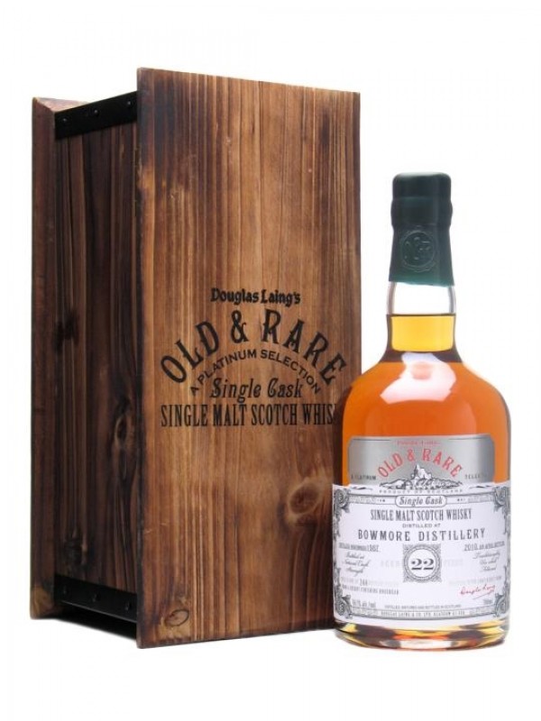 Bowmore 1987 22 Year Old Sherry Finish Douglas Laing Platinum Selection