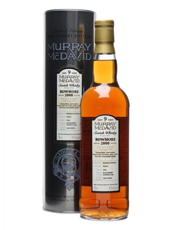 Bowmore 2000 9 Year Old Sherry Cask Murray McDavid